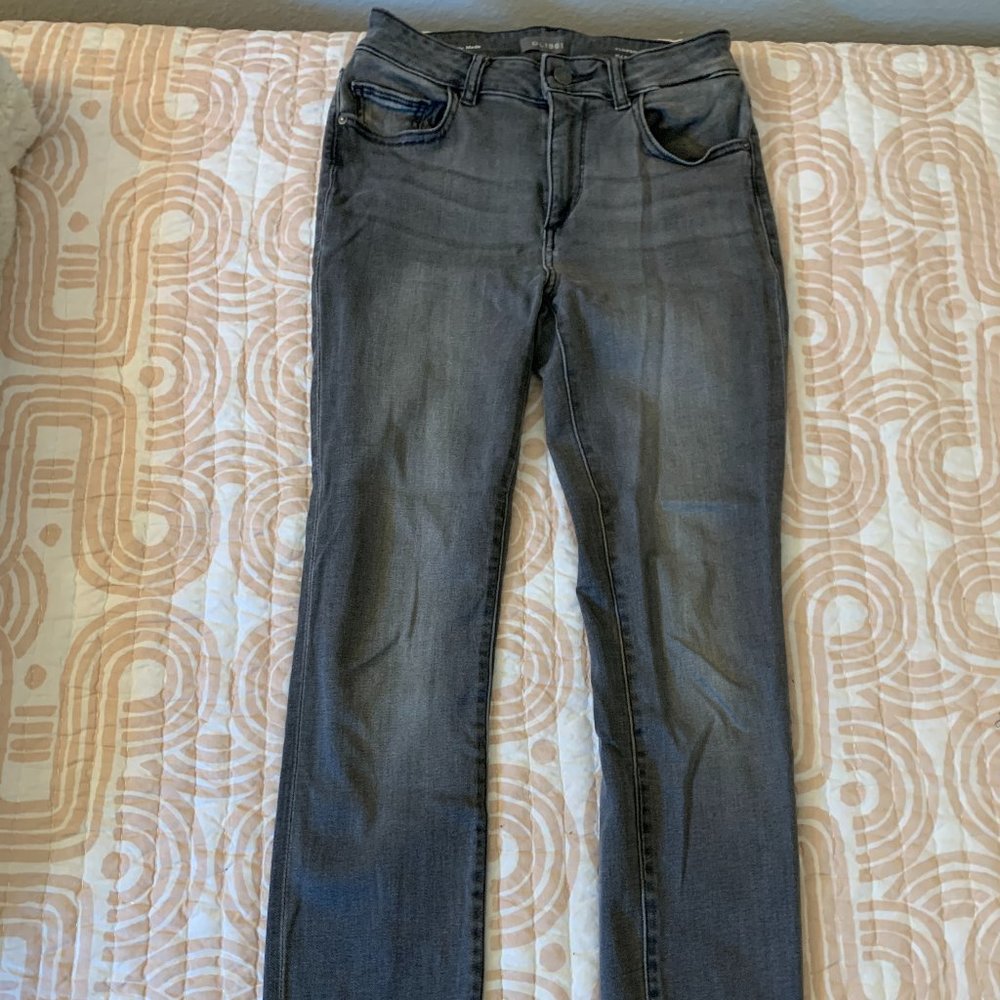 DL1961 Gray Denim Jeans- Florence Ankle Size 27 🔥